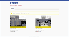 Desktop Screenshot of esco-ohio.com